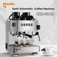 Gemilai เครื่องชงกาแฟกึ่งอัตโนมัติสัญชาติอิตาลี CRM3018 สไตล์อิตาเลี่ยนกาแฟ semi-automatic coffeemachine