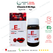 Vitamin E đỏ Nga Viên uống đẹp da vitamin đỏ Nga