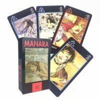 【Study the folder well】 2020คุณภาพสูงใหม่ Tarot Of Manara การ์ดโดย Milo Manara PDF Guidebook เล่นไพ่สำหรับเกมปาร์ตี้