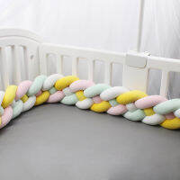 Newborn Infants Room Decor Baby Crib Bumpers For Boys Girls ided 4 Knotted