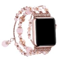 【Hot Sale】 Suitable for S8 beaded watch strap iWatch765432 fragrant agate se fashion chain