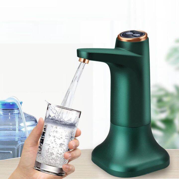 Electric Water Bottle Pump with Base USB Water Dispenser Portable