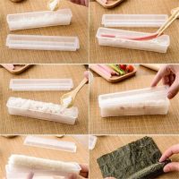 ❖﹍ 3 Pcs/set DIY Roller Sushi Roll Mold Making Meat Vegetables Laver Rice Roll Sushi Mold Making Kitchen Accessories Kit Tools