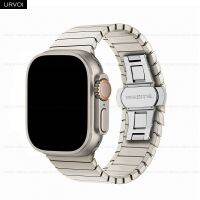 URVOI Link Gen.1 3สำหรับนาฬิกาสายรัดพิเศษสีไทเทเนียมชุด8 7 6 SE54321สแตนเลส B สำหรับ Iwatch 49มม.