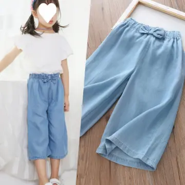 Shop Wide Leg Baggy Pants For Kids Girls with great discounts and prices  online - Jan 2024