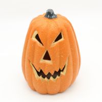 High quality Lighted Up Fiber Optic Pumpkin Lantern Halloween Decoration