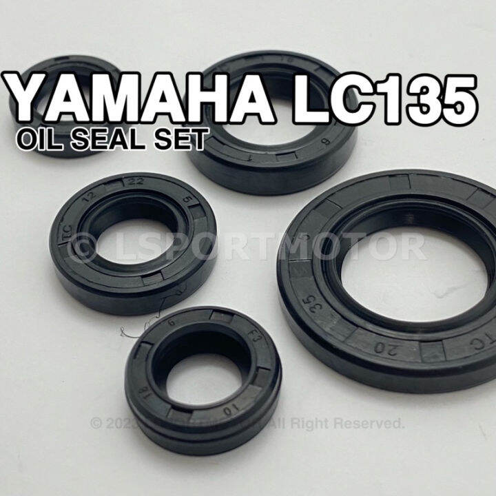 YAMAHA LC135 OIL SEAL SET LC 135 Lazada