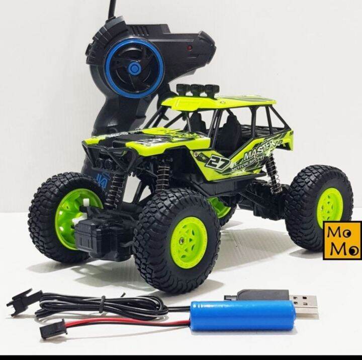 RC Remote Control Mobil ROCK Climber Crawler Off Road Mainan Mobil ...