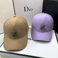 ออกแบบแฟชั่นฤดูร้อนหมวกเบสบอลสำหรับผู้หญิงเกาหลีป่าหมี Rhinestone หมวก SunHats ถนน Kpop กลางแจ้ง Visors หมวกฮิปฮอป