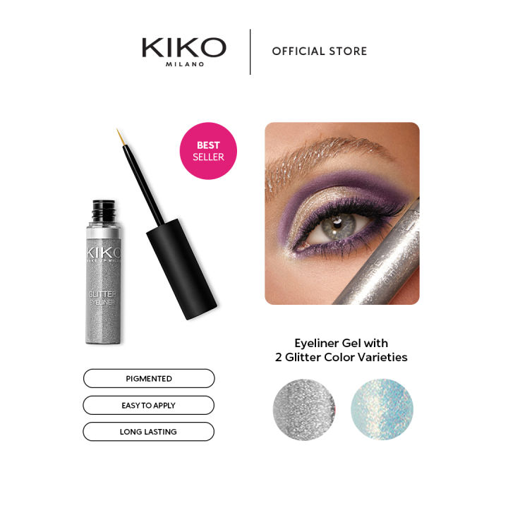 Liquid Eyeliner “Stardust” Vs Kiko Glitter Eyeliner, 40% OFF