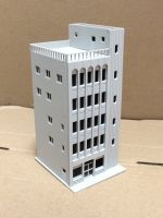 Outland Models Modern 5-Story Commercial Building Unpainted N Scale Railway