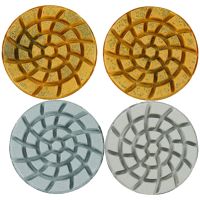 1PC 4 Inch 100mm Dry/wet Diamond 4 Step Polishing Pads Granite Polishing Tool For Granite Marble Quartz