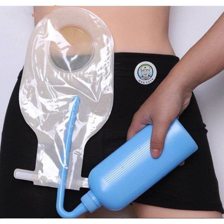 300ml Stoma Cleaning Bottle for Colostomy Bag Plastic Stoma Cleaning Bottle Stoma Pouch Stoma