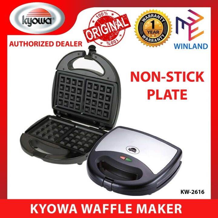 KYOWA by Winland Waffle Maker Waffle Toaster Stainless Steel Body KW