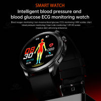 2023ใหม่เลือดน้ำตาล Smartwatch 1.39นิ้ว360*360 HD Touch หน้าจอขนาดใหญ่ ECG Smart นาฬิกาตรวจสอบไม่รุกรานเลือด Glucose.2023