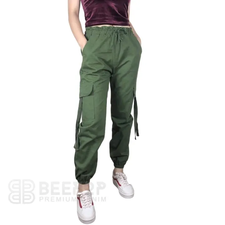 cargo jogger pants womens