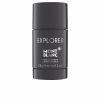 Mont Blanc Explorer Deodorant Stick 75g ผลิตภัณฑ์ระงับกลิ่นกายใต้วงแขน ลดกลิ่นเหงื่อกลิ่นอับชื้น พร้อมให้กลิ่นหอมสะอาดสดชื่นตลอดทั้งวัน