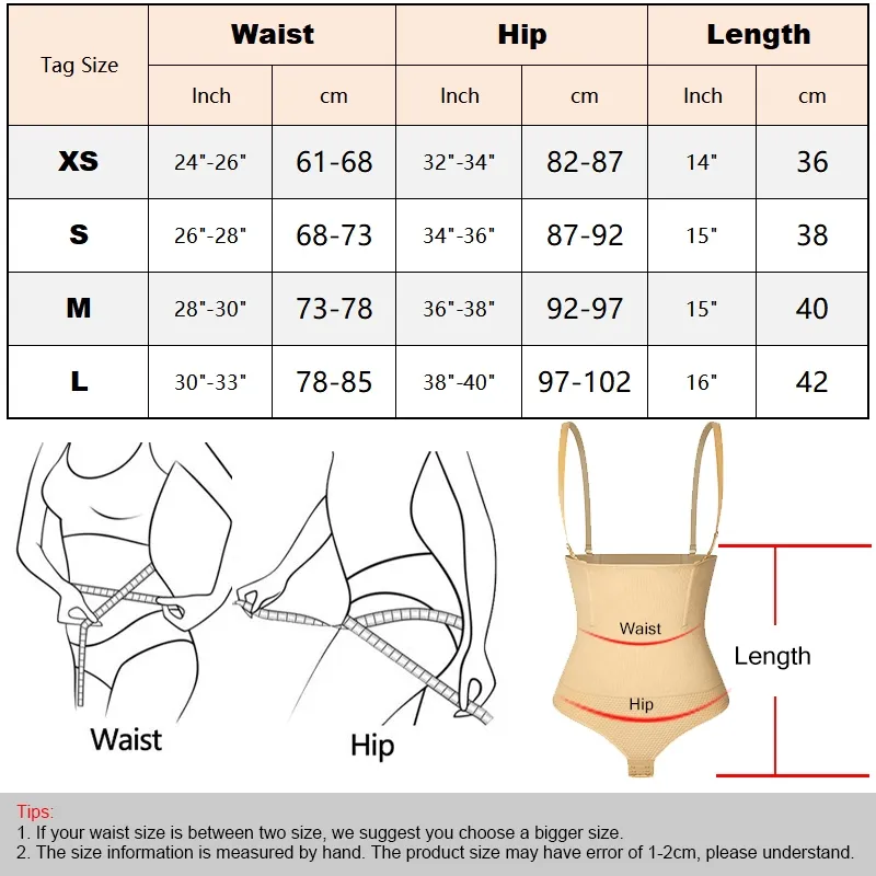 OXYOr}Women Shapewear Thong Waist Trainer Corset Open Bust Body