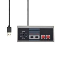 【In Stock】 avk7n0 สำหรับ NES Wired USB Controller Gamepad Pc/usb/nes วิดีโอเกมคอมพิวเตอร์ Mando Handle Retro USB สำหรับ NES จอยสติ๊ก Controle Manette