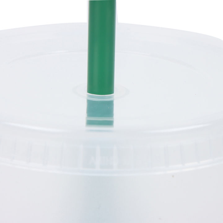 sunyanping-ขายดี-แก้วกาแฟหลอดสีสันแก้วพลาสติกไม่มีหูจับเปลี่ยนถ้วยมีฝา