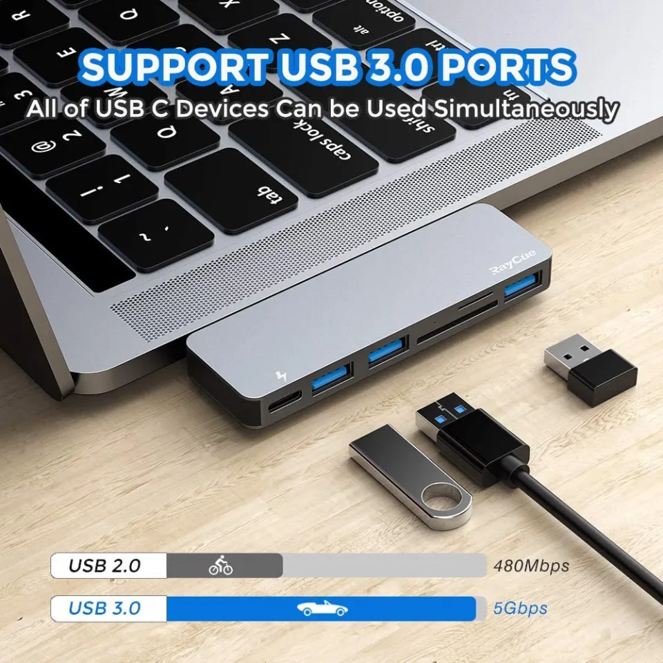 Raycue 6-in-1 MacBook Pro/Air USB Accessories