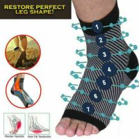 CONTROVERSYSTORE65RE6ป้องกันความเมื่อยล้ายางยืดดูแลเท้า1คู่ถุงเท้า Plantar Fasciitis ถุงเท้ากันกระแทกบรรเทาอาการปวดเท้าที่รองรับส่วนโค้งเท้า