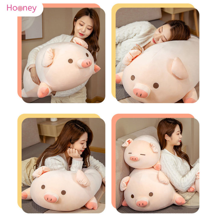 hooney-ของเล่นหมอนตุ๊กตารูปหมูน่ารักสำหรับเด็กเด็กเด็กทารก