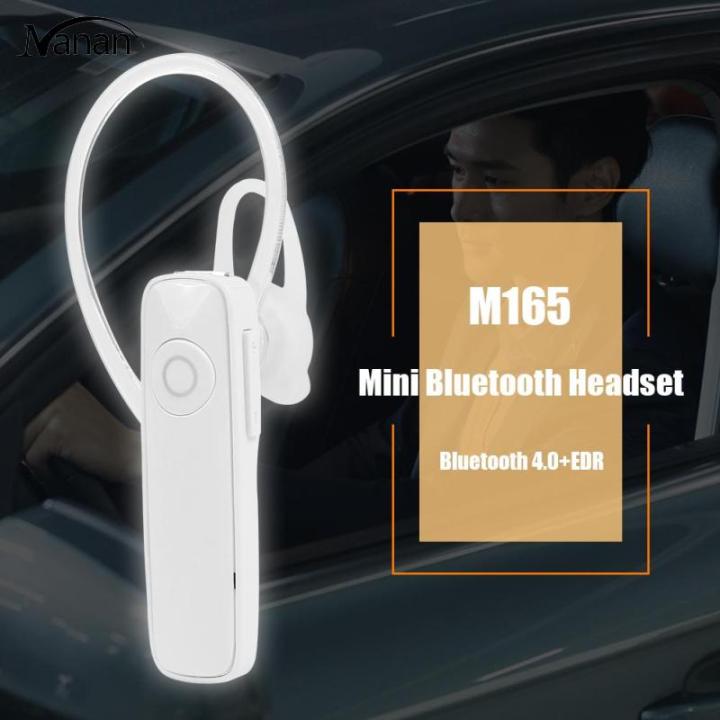 บลูทูธไร้สาย-m165-หูฟังบลูทูธสไตล์นักธุรกิจโทรแฮนด์ฟรีชุดหูฟังที่รองรับใช้ได้กับ-xiaomi-iphone-12