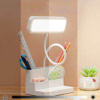 New LED Table Lamp Eye Protection Desk Lamp USB Charging Student Dormitory Bedroom Bedside Childrens Learning Desk Lamp