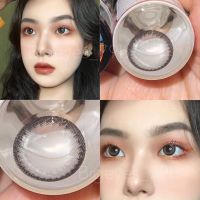 ✨Gray ขนาดตาโต (Bigeyes) ☀️กรองแสง uv ✔️จดทะเบียนถูกต้อง ??คอนแทคเลนส์สัญชาติเกาหลี??