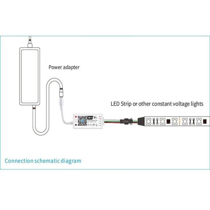 worth-buy-เครื่องควบคุม-spi-แอลอีดีไวไฟอัจฉริยะแอป-android-ios-led-มินิตัวควบคุมพิกเซล-led-สำหรับแถบสีเต็มรูปแบบ