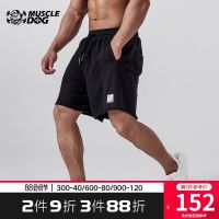 Original fierce mens popular logo muscle dog summer thin edge easy running training 5 minutes of pants fitness leisure shorts