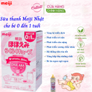 Sữa thanh Meiji Nhật cho bé 0 đến 1 tuổi giúp bé phát triển cân đối chiều