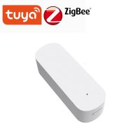 Tuya Zigbee Small Smart vibration sensor motion vibration sensor detection alarm monitor smart home connection tuya gateway use Household Security Sys