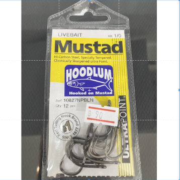 ตัวเบ็ด Mustad HOODLUM