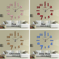 3747inches Home decorations big mirror wall clock Modern design large decorative designer wall sticker unique gift