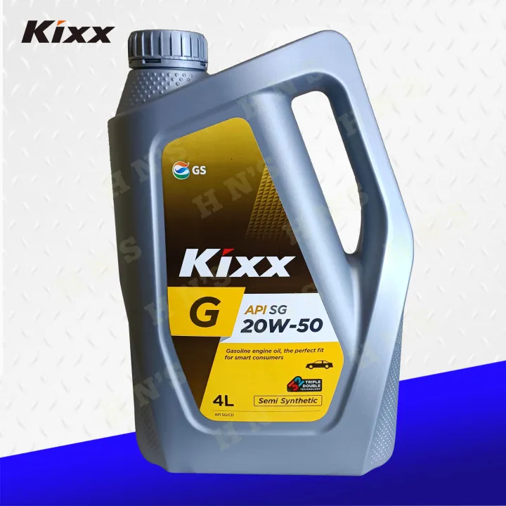 Kixx G 20W50 Semi Synthetic Motor Oil for Gas Engines 4L ( 4 Liters