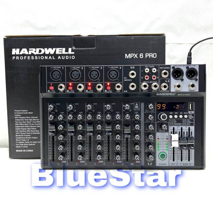 Mixer Hardwell MPX6PRO Original Hardwell MPX 6 PRO Lazada Indonesia