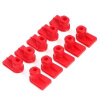 10Pcs Plastic Bumper Clips Wing Mounting Grommet Nuts Screws for Opel Vauxhall Bumper Clips car accessories interior