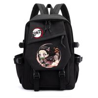 Anime Demon Slayer Backpack Kamado Nezuko Cosplay School Backpack Girls Women Travel Laptop Bags Student BookBags For Kid