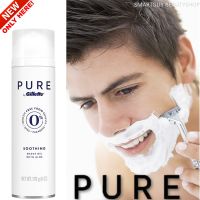 Pure By Gillette Soothing Shave Gel With Aloe ผลิตภัณฑ์เจลโฟมโกนหนวดสูตรอ่อนโยนพิเศษสินค้านำเข้าจากออสเตรเลียพร้อมส่ง