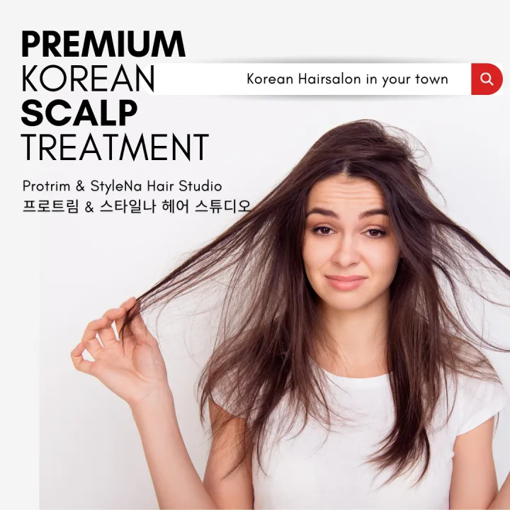 Korean Scalp Treatment Gift voucher (Acne scalp, oily skin) Lazada