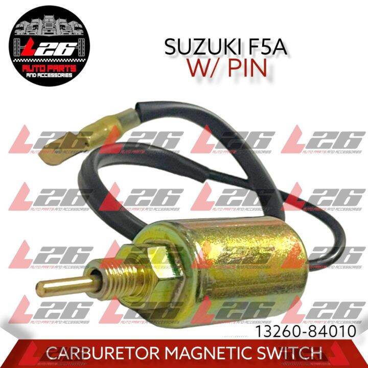 Suzuki F5A CARBURETOR SWITCH w/ Pin 1326084010 RSC101