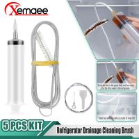 【CC】♀۞  5Pcs Refrigerator Drain Syringe Hose Fridge Cleaner Stick Dredge 1.5m Hole