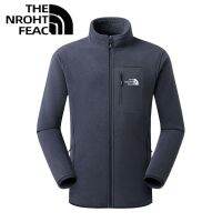 TheNorthFace แจ็คเก็ตกีฬาขนแกะของผู้ชาย,คาร์ดิแกนเกรดสูงอบอุ่นและขนแกะหนาแจ็คเก็ตคอตั้งผ้าฟลีซ