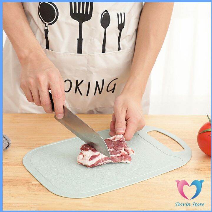 dovin-เขียง-ฟางข้าวสาลี-เขียงผักและผลไม้-เขียงพลาสติก-chopping-board