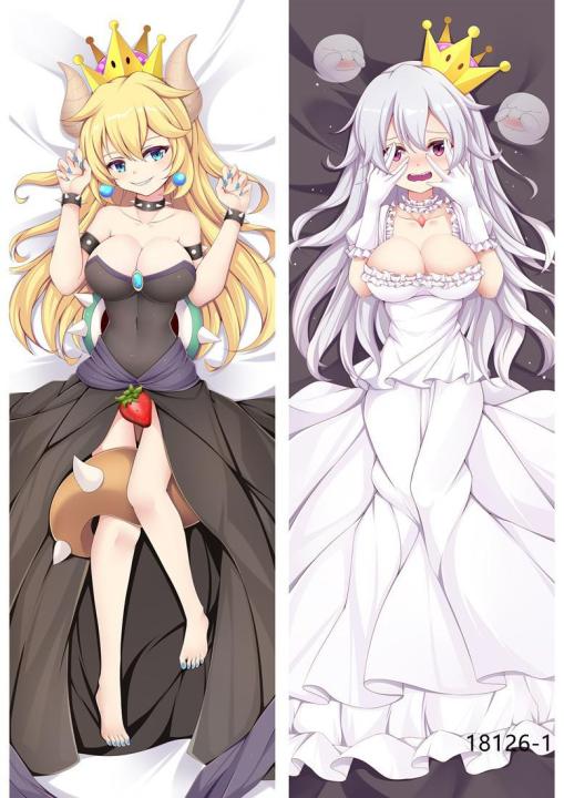 aa-ร้อน-อนิเมะโบว์เจ้าหญิงบูหมอนปลอกหมอน-dakimakura-หมอนลายการ์ตูนหมอนปลอกหมอนพิมพ์ลายสองด้าน