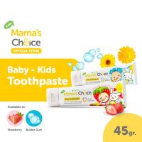 Mamas Choice ยาสีฟันเด็ก ยาสีฟันเด็ก 6 เดือนขึ้นไป - Baby-Kids Toothpaste