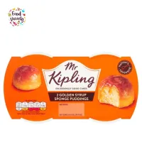 [สินค้าพร้อมจัดส่ง]⭐⭐Mr.Kippling Sponge Pudding Golden Syrup 2X95g มิสเตอร์คิปลิง พุดดิ้ง สปันจ์ โกลเด้น ไซรัป 2X95g[สินค้าใหม่]จัดส่งฟรีมีบริการเก็บเงินปลายทาง⭐⭐