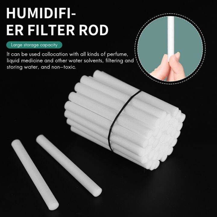 40pcs-cotton-swab-filters-refill-sticks-replacement-wicks-for-portable-personal-usb-powered-humidifiers-aroma-maker